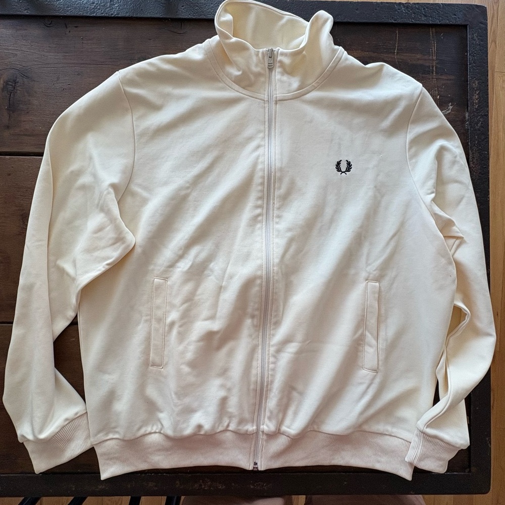 Fred Perry Off-White Track Jacket